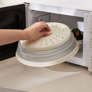 Goshop Folding Microwave Cover Splash Proof Heating Plate Cover Multi Function Food Protector for Ho