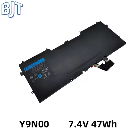 4 Cell 7.4V 47Wh New Laptop Battery Y9N00 For Dell XPS 12 13-l321x 13-l322x L321x Series Notebook 48