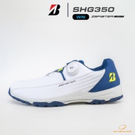 Bridgestone Golf รองเท้ากอล์ฟผู้ชาย NEW Golf Shoes รุ่น ZSP-BITER LIGHT SHG350 WN (White/ Navy Blue)