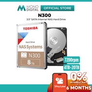Toshiba N300 NAS Internal Hard Drive 3.5" SATA 7200RPM 4TB 8TB 12TB 14TB 16TB 18TB 20TB  Hard Disk f