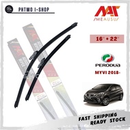 WIPER BLADE - PERODUA MYVI 2018- NEW 16''+22'' MEAUSU