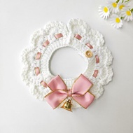 Kalung kucing syal Pet Collar Bib Slabber Handuk Air Liur Untuk Anjing dan Kucing Stylish anjing