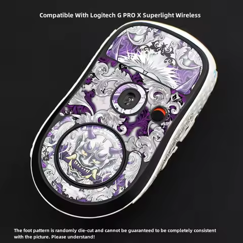 Hotline Games 5.0 Paintings Mouse Feet Stickers For Logitech GPRO X Superlight Wireless / Gpro Wirel