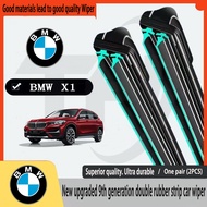 BMW X1 F48 E84 (2010-2022) Wiper New Upgrades Car Double Rubber Strip Wiper