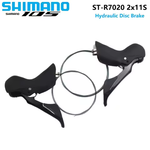 SHIMANO 105 ST-R7020 Hydraulic Disc Brake Shifter Only One Side Or 1 Pair DUAL CONTROL LEVER 2Speed/