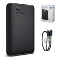New Western Digital Elements 500GB Portable Hard Drive, 24 Months