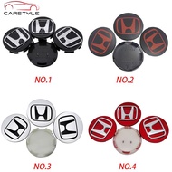 Set of 4 69mm 58mm Honda Mugen Civic Crv Cr150 Car Wheel Cover