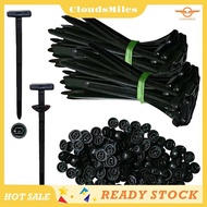 [CloudsMiles] Cable Tie Buckle Nylon Cable Tie Buckle Cable Tie Buckle with Pin & Button for Car Rep
