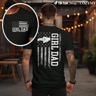 Girl Dad T-shirt, Proud Dad of Girl Shirt, Father's Day Gift from Daughter, Gift for Dad,Dad Tee, Fa