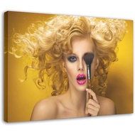 Hair Salon Wall Decor Poster Hairdressing Posters Hair Salon Poster Curly Hair Canvas Poster Wall Ar