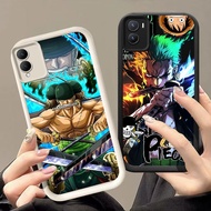 DK-81 Zoro ONE PIECE Silicone Casing black and white for VIVO IQOO Z10 Y56 Y35 Y17S V60 Y28 2024 5G