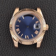 Miyota8285 Watch Case 36mm/39mm Rose gold/Gold 316L Stainless Steel Sapphire Crystal fit 8285 Moveme