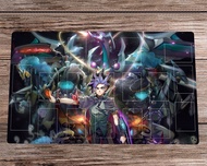 YuGiOh Playmat Yuto The Phantom Knights Cark Rebellion Xyz Cragon TCG CCG Trading Card Game Mat Pad &amp; Bag Mousepad