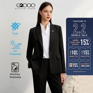 G2000 เสื้อสูทสำหรับผู้หญิง ทรง Slim Fit รุ่น 4121212399 BLACK