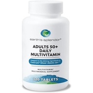 Earth's Splendor Adults 50+Daily Vitamins-Overall Health Support, Daily Nutrition, 120 Days Supply