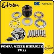 Pompa Mixer PV22 PV21 PV 21 PV 22 Hidrolik Hydraulics Pump Valve Plate Bearing Plate Charge Gear Pum