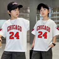 SIMPLE 24 NUMBER MODEL CHILDREN'S T-SHIRT, CHILDREN'S TOP, COTTON24S MATERIAL, PACKAGE