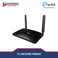 TP-Link Archer MR600 300Mbps AC1200 Cat 6 Dual Band Wireless 4G Openline LTE Gigabit Router | 4G+ | 