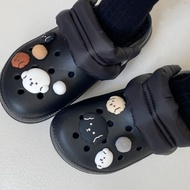  Crocs Jibbitz Black Poodle Dog Shoes From Mill and Moi