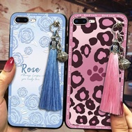 Tassel Bell Phone Case For iPhone 7Plus/8Plus/ip7Plus/ip8Plus Full wrap Silicone Cartoon Waterproof 