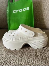 💎官方認證商戶💎Crocs卓越洞洞鞋 女款厚底涼鞋 戶外沙灘鞋