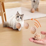 Various Cat Toy Balls Rainbow Soft Balls for Pets Helps Relieve Stress Pet Toy Balls Make Sound