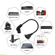 Doublebuy 90 Degree IEC320 C13 to C14 Panel Mount Power Cable C13 Female to C14 Male Power