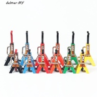 DELMER Metal Jack Stands, Lift Pair Rack Height Adjustable Simulation Jack Stands, 3 Ton 6 Ton Truck