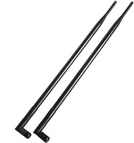 1.3ft 2X 10dBi WiFi Bluetooth Antenna Dual Band Omni Directional Antenna 2.4Ghz/5Ghz RP-SMA Male Lon
