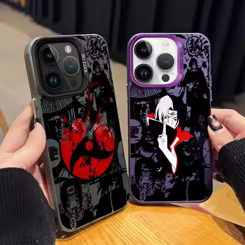 N-N-arutos-Akatsukis-ITACHI Phone Case for iPhone 16e 11 12 13 Pro Max 17 Air 14 15 16 Plus Soft Cov