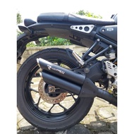 Yamaha XSR 155 Double Muffler Exhaust
