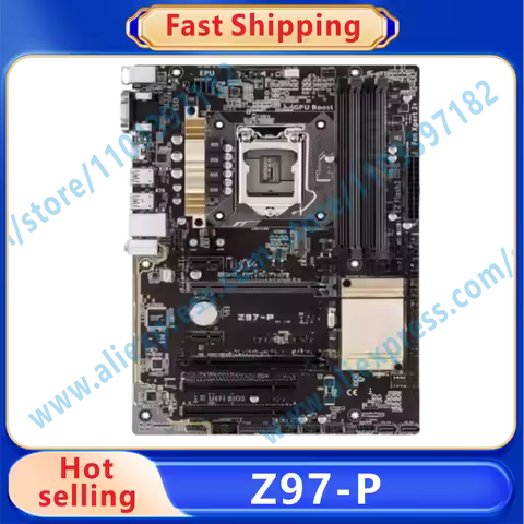 Z97-P Lga 1150 Motherboard Ddr3 Z97 PCI - E 3.0 SATA 3.0 RAID
