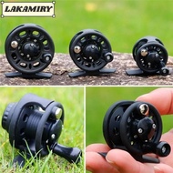 LAKAMIRY Ice Fishing Reel, Fish Tackle Tool Equipment Right/Left Hand Fly Ice Sea Fish Wheel, Light 