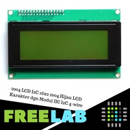 HIJAU 2004 LCD I2C 20x4 2004 Green LCD Character with IIC I2C Module 4-wire