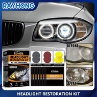 Rayhong Automobile Ceramic Headlight Car Lamp Cover Cleaner Repair Scratch Yellowing Polishing Refurbishment and Brightening Restoration Kit