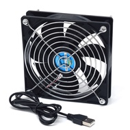 USB COOLING FAN MODEM B618 B818 TVBOX GAMER GAME CONSOLE 12CM 5V