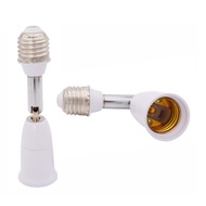 E27 Extension Socket Extender Adapter E27 to E27 Adjustable Extension 180° Bendable Flexible Light B