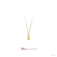 Gold Rocket Necklace (CZ Diamond)