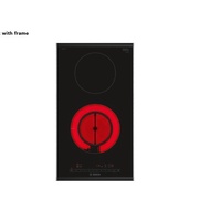 BOSCH Series 6 Domino Electric Hob 30 cm surface mount with frame PKF375FP2E