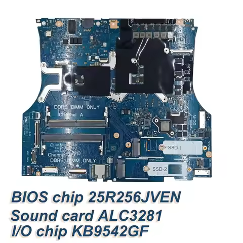 03RWD8 3RWD8 for Dell Alienware X17 R2 Laptop Motherboard System Mainboard OnboardCPU SRLD1 i7-12700