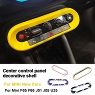1PC Car Central Control Button Frame Cover sticker For Mini U25 F65 F66 J01 J05 2024 2025 For Mini C