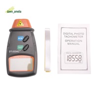 Digital Tachometer RPM Meter Non-Contact 2.5-99,999 RPM LCD Display Speed Tester DT2234C