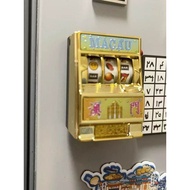 New magnetic Macao fruit machine refrigerator sticker slot machine lucky 777 lottery machine souveni