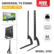 Universal TV Stand 32-75 Inch Samsung LG Sharp Adjustable Leg Base Bracket For LED LCD PLASMA Monitor