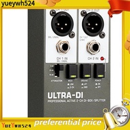 [yueywh524]New DI Box Audio Active 2-Channel High Frequency Interference Guitar Instrument for Stage