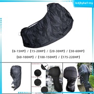 [LzdjhykecbMY] Outboard Motor Cover Oxford Cloth Boat Motor Cover with Adjustable Strap Engine Hood Covers Outboard Boat Engine Cover