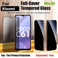 Ultra 9H Privacy Anti-Spy Tempered Glass Compatible For Xiaomi Mi C85 C75 C71 C65 C61 C55 C51 C52 C4