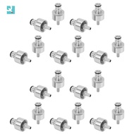 [deirdre_isaiah.my]20Pcs 304 Stainless Steel Carbonation Cap 5/16 Inch Barb, Ball Lock Type, Fit Sof