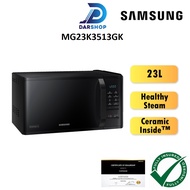 Samsung Microwave Oven with Grill 23L Healthy Steam Easy Clean Mikrowave Grill 微波炉 MG23K3513GK