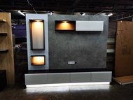 WALL TV CABINET MELAMINE FIVER WOODEN